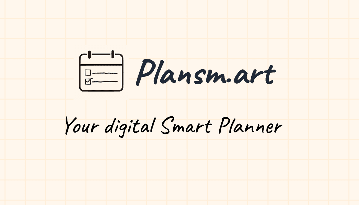 Plansm.art : Your digital smart planner